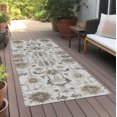 thumbnail image 6 of Addison Rugs Chantille Indoor/Outdoor Traditional Oriental Ivory Washable Runner Rug, 2'3" x 7'6", 6 of 6