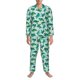 thumbnail image 3 of Fotbe Green Sea Turtle Pijama de Hombre con Estampado de Manga Larga, Conjunto de 2 Piezas, Ropa de Dormir Suave y Cómoda con Bolsillos-X-Large, 3 of 7