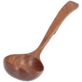 thumbnail image 3 of Porridge Spoon, High Temperature Resistant Wooden Ladle  Wood  For Non Stick Cookware M, 3 of 8
