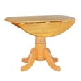 thumbnail image 3 of Sunset Trading Oak Selections Table à Manger Ronde Extensible en Bois de 42 Pouces en Chêne, 3 of 5