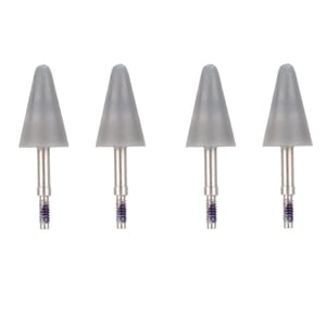 Tablet Stylus Tips,4Pcs Tablet Stylus Tips Replacement Nibs Stylus Replacement Nib Luxury Finish