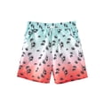 thumbnail image 6 of NAISIBABY Boys Beach Shorts Size 10, Elastic Waist Quick Dry with Pockets Board Swimwear Kids Vacation Swim Trunks (6-15T), 6 of 8