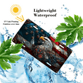 thumbnail image 4 of 1 Pcs License Plate Covers & Frames, Metallic - textured Bald Eagle with American Flag For Decorative Front, Aluminum License Plate Covers & Frames Cover For Men Women, 12" X 6", 4 of 7