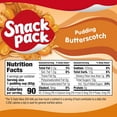 thumbnail image 5 of (2 pack) Snack Pack Butterscotch Flavored Pudding, 4 Count Pudding Cups (8 total cups), 5 of 6