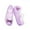 Purple, variant on Jelly Shoes For Girls Birthday Sandals For Girls Toddler Glitter Sandals Party Dress Sandals Classic Footwear 4-4.5 Years