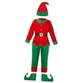 thumbnail image 3 of Disfraces de de Navidad con sombrero, disfraz de , disfraz de Papá Noel ayudante, traje de Navidad para accesorios de fotografía de Carnaval , Niños S, 3 of 8