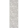 thumbnail image 2 of SAFAVIEH Montauk Katee Geometric Diamonds Runner Rug, Charcoal/Ivory, 2'3" x 7', 2 of 4