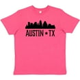 thumbnail image 3 of Inktastic Austin Texas Skyline Silhouette Tx City Youth T-Shirt, 3 of 5