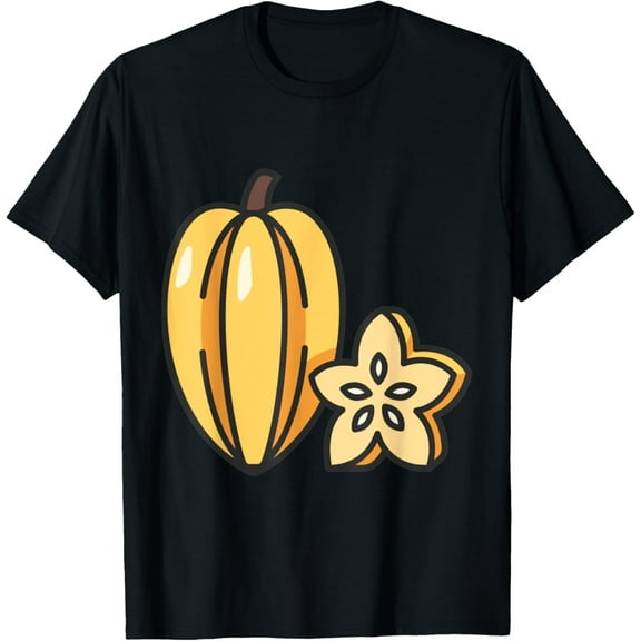 men and women can wear，Really Like Starfruit Star Fruit Carambola T-Shirt