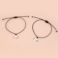 thumbnail image 4 of Miangastore 2pcs Hand Chain Bracelet Woven Wrist Jewelry For Couples Valentine'S Day Present Delicate Design Occasion, 4 of 8