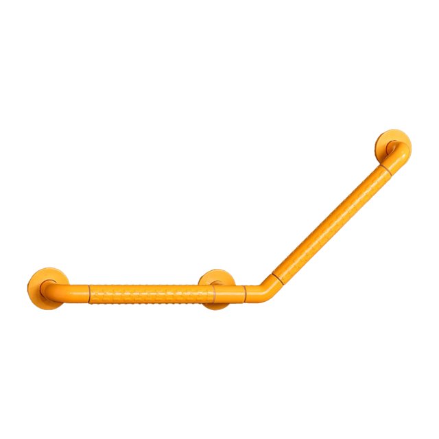 Barra de agarre para baño con círculo luminoso para inodoro, soporte para discapacitados Eccomum Amarillo/Tipo 3