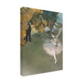 thumbnail image 3 of Trademark Fine Art Edgar Degas The Star 1876 Canvas Wall Art - 35x47, 3 of 5