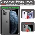 thumbnail image 2 of Protecteur d'Écran en Verre Compatible pour iPhone 11 Pro max 6.5 Pouces [2 Pack][Résistant aux Rayures], Protecteur d'Objectif de Caméra Inclus, Film avec Étui Complète pour une Installation Facile, 2 of 4
