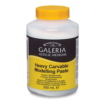Winsor & Newton Galeria Heavy Carveable Modeling Paste, 500ml