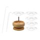 thumbnail image 5 of Juego de cuencos para cuentas, cuencos para cuentas, ensartador de cuentas, ensartado de cuentas, soporte para cuentas Aguja curva BigEye, 5 of 9