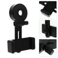 thumbnail image 4 of Shisuyan Telescope Microscope Cell Phone Adapter Mount Black 1Set 5.7In, 4 of 8