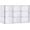 White_9 drawers, variant on 12-Drawer Acrylic Makeup Organizer, Stackable and Dustproof for Vanity