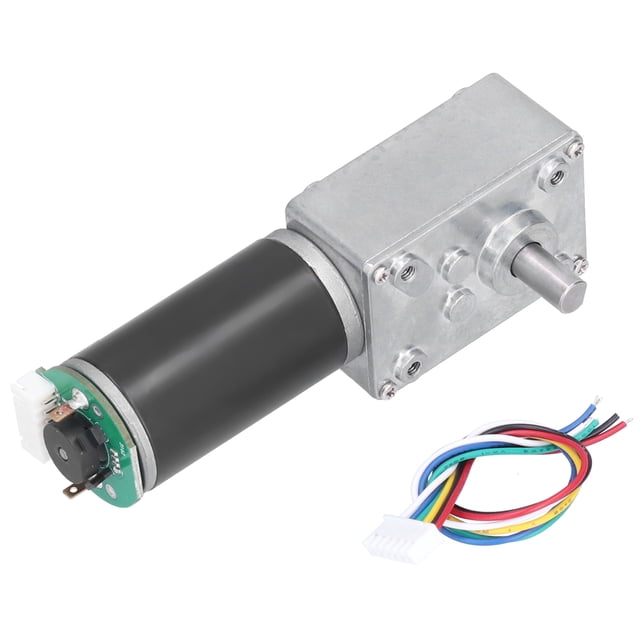 Turbine Geared Motor,Worm Gear Motor Self Speed Reduction Gear Motor Drive Device Rugged and Tough