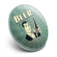 thumbnail image 2 of Beer If You Don't Drink How Will Friends Know You Love Them Funny Humor Metal 1.1" Tie Tack Hat Lapel Pin Pinback, 2 of 5
