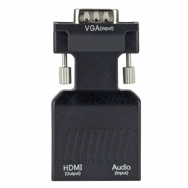 JIAHAOO High-Def VGA to HD Converter for PCs Automatic Resolution Scaling, USB Power Supply