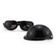thumbnail image 1 of Pet Safety Helmet Dog Cat Bicycle Motorcycle Helmet With Sunglasses Pet Supplies For Head Protective He Qiyong unisex, 1 of 2