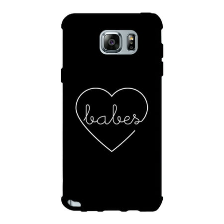 Best Babes-Right Black Samsung Galaxy Note 5 Case For Best