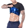 thumbnail image 1 of Lilvigor Men's Heat Trapping Shirt Sweat Body Shaper Vest Male Bodysuit Slimmer Saunasuits Shapewear Compression Athletic Tee, 1 of 7