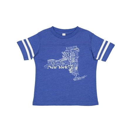 

Inktastic New York State Word Salad Gift Toddler Boy or Toddler Girl T-Shirt