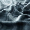 thumbnail image 3 of Mainstays Fleece Plush Throw Blanket, 50" x 60" inches, Blue Plaid Polyester, Machine Washable, 3 of 6