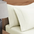 thumbnail image 6 of Mainstays Super Soft Brushed Microfiber Pillowcase Set, Soft Ivory, King, 2 Piece, 6 of 7