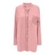 thumbnail image 5 of Top informal de mujer con cuello en V y lentejuelas y manga media - Blusa brillante de manga corta - Poliéster, corte holgado - S-XXXXXL, 5 of 5