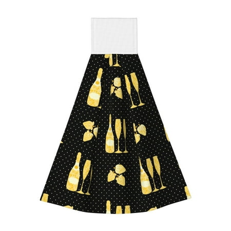

Coaee Gold Bottles for Fast Absorbent Hanging Towels with Velcro for Kitchen Bathroom Laundryroom