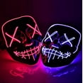 thumbnail image 3 of Pack de 2 Máscaras Purga Led Iluminadas PRO.TY Halloween, 3 of 9