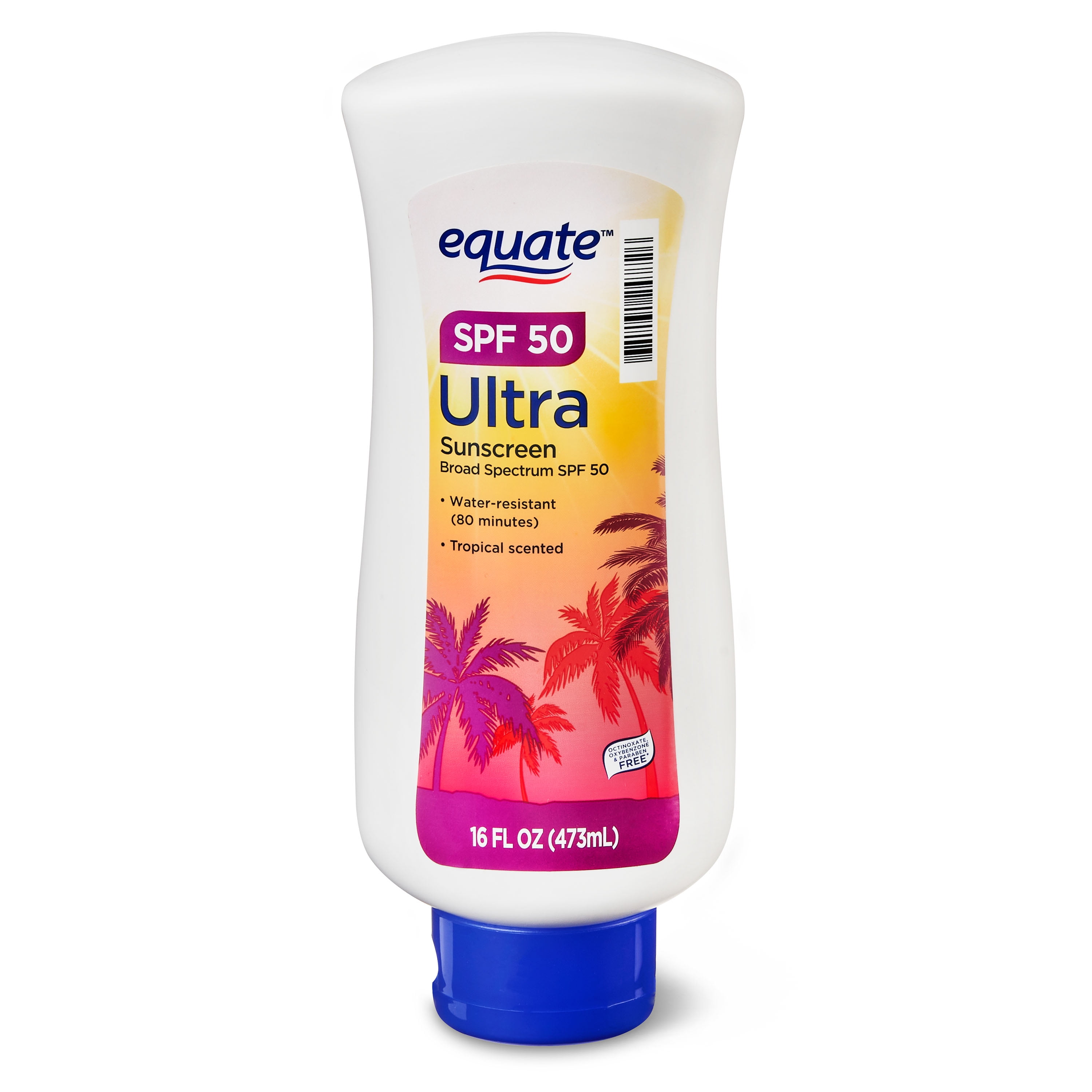 Equate Ultra Sunscreen Lotion, SPF 50, 16 Oz.