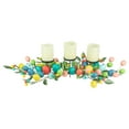 thumbnail image 3 of Northlight 32" Colorful Easter Egg Pillar Candle Holder Centerpiece, 3 of 6