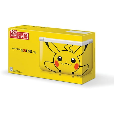 3DS XL Limited Edition Pikachu Handheld