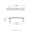 thumbnail image 4 of Liberty 248481 3 in. Satin Nickel Notched Cabinet Pull, 4 of 6