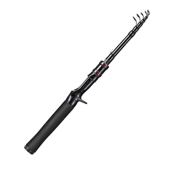 Canne Télescopique 1.5/1.8/2.1M en Fibre de Carbone pour Voyage