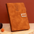 thumbnail image 3 of Cuaderno LibretaA5 Notebook Regalo Pluma Malubero, Marron, 3 of 5