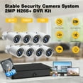 thumbnail image 2 of Toguard SC35 8CH CCTV Security Camera System Outdoor with 3TB Hard Drive 8pcs Wired 1080P Bullet Surveillance Cameras HDMI Connector, 2 of 10