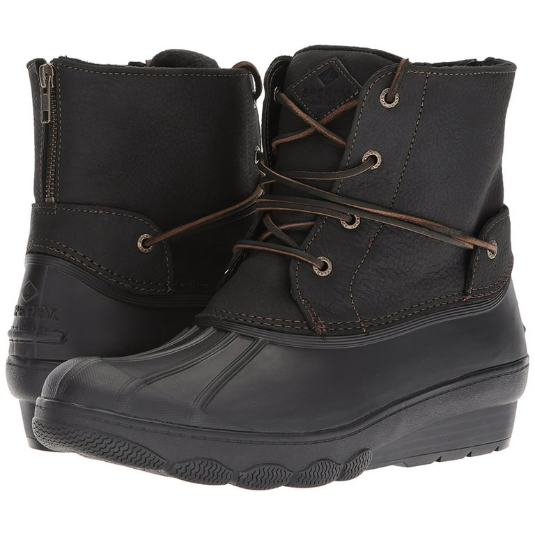 Sperry women's saltwater wedge tide rain on sale boot