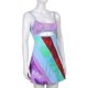 thumbnail image 4 of Mini vestido sexy con cuello halter y recorte para mujer Y2K Rainbow Girl Printed Backless Lace Up Bodycon Dress Vestidos de playa tropical Xemadio WRLF-97-3, 4 of 5