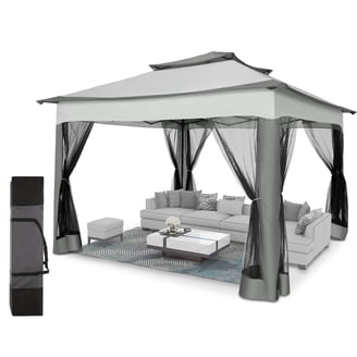 ABCCANOPY 13'x13' Vented Pop Up Gazebo Tent, Outdoor Patio Shelter