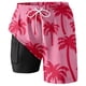 thumbnail image 1 of Bañador para hombre con forro compresivo - Bermudas con costura interior, bolsillos, cintura con cordón, ropa de playa para verano (S-XXXXXL), surf, pesca, 1 of 2