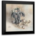 thumbnail image 1 of Besedina, Anastasiia 15x15 Black Modern Framed Museum Art Print Titled - An Elephant Toy, 1 of 5