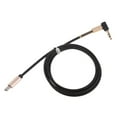 thumbnail image 3 of 2xTipo C A 3,5 Convertidor Estéreo Macho Cable Adaptador Auxiliar De Audio Negro 2 piezas, 3 of 7