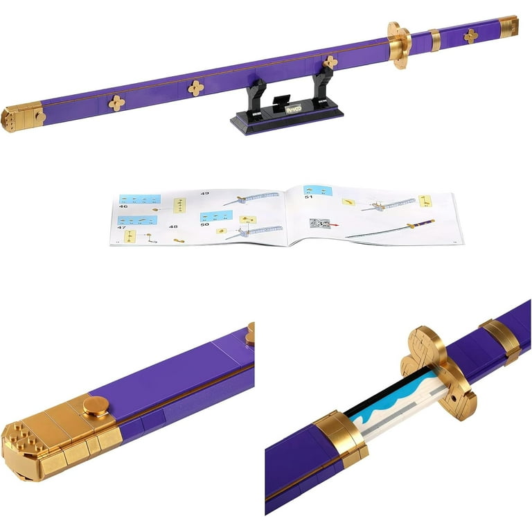 NAYIHOOP Yamato Swords Building Sets One Piece Roronoa Zoro Enma