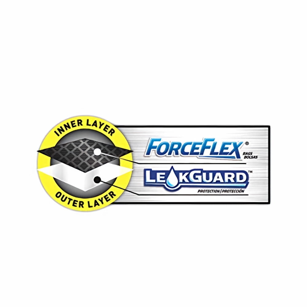 Glad Forceflex Plus XL 20 Gallon Kitchen Drawstring Trash Bag Fresh Clean Scent (Pack of 3)