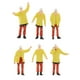 thumbnail image 5 of Figuras de tren Sunnimix 6 piezas 1:50 pintadas Amarillo, 5 of 8