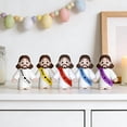 thumbnail image 5 of 50PCS Little Figures, Loves You Hide and Seek Religious Gifts,Mini -Figurines for Easter Egg Stuffers,Tiny RubberJesus Doll for Sunday School Religious Party Favors, 5 of 7